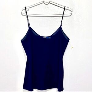 Polo by Ralph Lauren Women’s Blue Tank Top Size L
